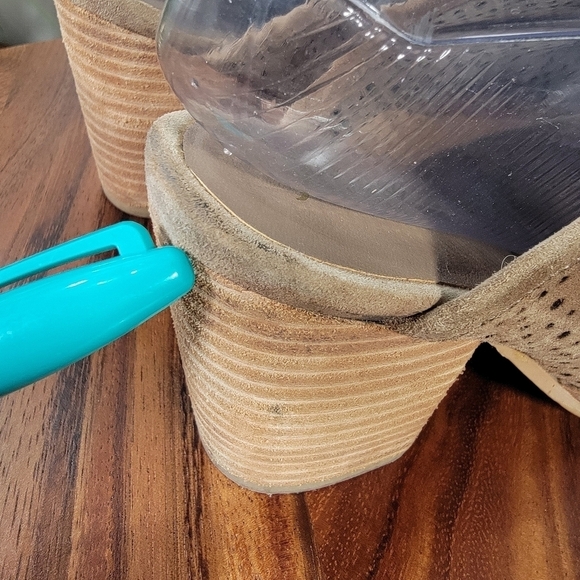 Rebels Western Heeled Booties Mules Slip on Size 8 - Picture 10 of 17